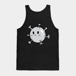 Virus boy png cartoon png Tank Top